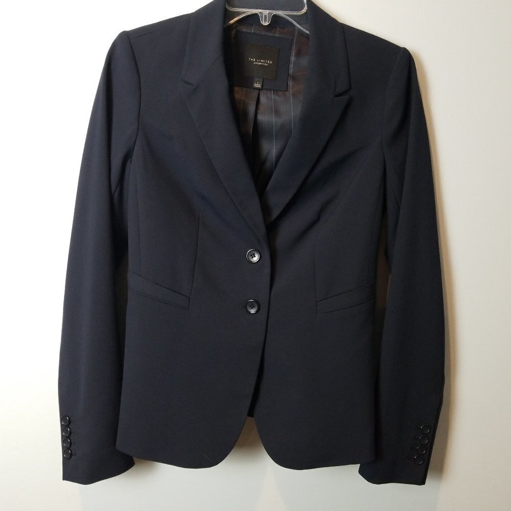 The Limited Navy Blue Suit Blazer